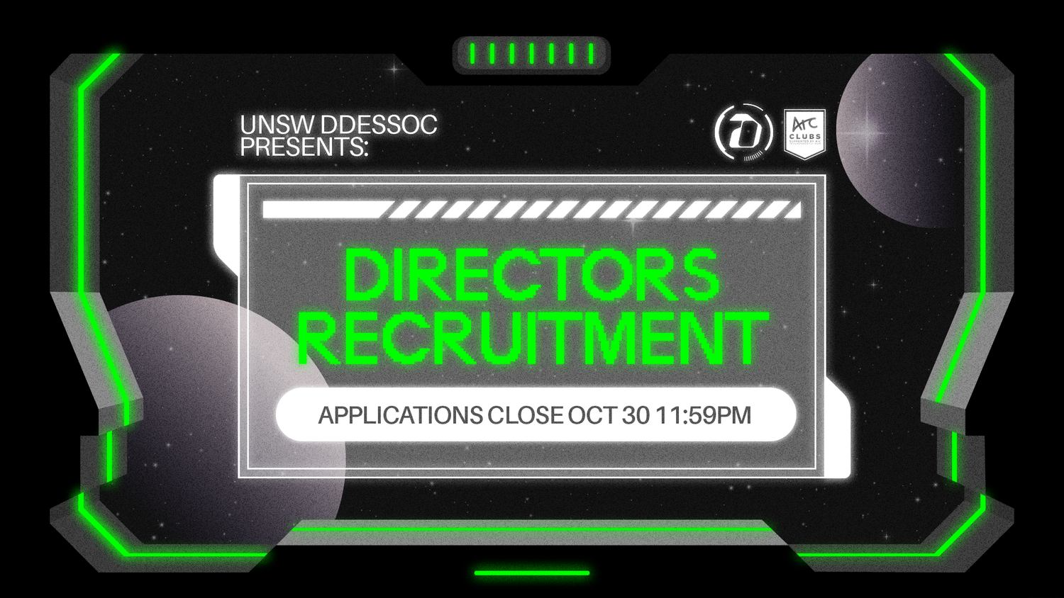 Past DESSOC event poster