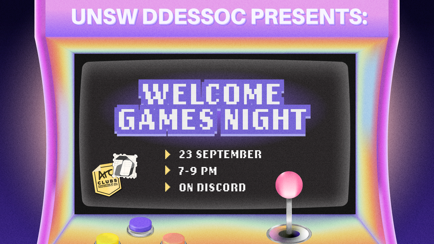 Past DESSOC event poster